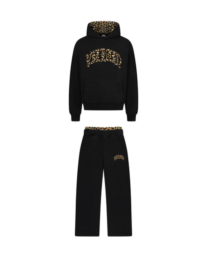 BLACK LEOPARD TRACKSUIT